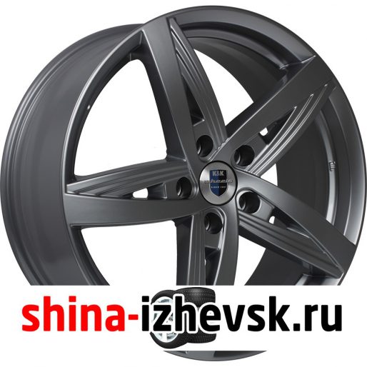 Колесный диск КиК Дольче Вита 7.5xR18 5×114.3 ET55 DIA64.1 темно-серый в Ижевске